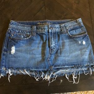 Abercrombie and Fitch Jean skirt sz 8